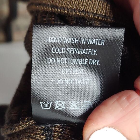 Curio Long Sleeve One Button Cardigan Sz L - Picture 9 of 10